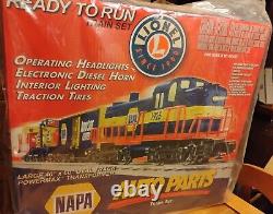 Ensemble de train Lionel O Gauge complet et prêt à rouler Napa de 2008