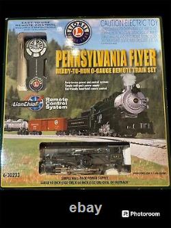 Ensemble de train Lionel Pennsylvania Flyer Remote O Gauge prêt à fonctionner