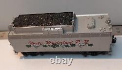 Ensemble de train Lionel Winter Wonderland Railroad prêt à l'emploi avec fumée sifflante ! 6-31941