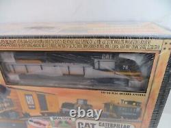 Ensemble de train MTH Rail King Caterpillar SD-90 MAC Prêt à rouler Loco Sound 30-4053-0