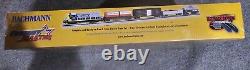 Ensemble de train complet Bachmann N Scale 60 pièces FREIGHT MASTER prêt à rouler 24022