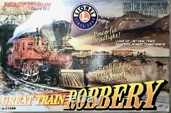 Ensemble de train complet prêt à l'emploi 'Vintage Lionel Great Train Robbery'