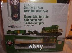 Ensemble de train de fret diesel Lionel 6-81480 John Deere Remote LionChief O27 Nouveau 2016