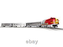 Ensemble de train diesel Lionel 2323110 Santa Fe Super Chief O Gauge avec Bluetooth 5