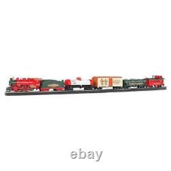 Ensemble de train électrique Achmann Trains HO Scale Jingle Bell Express prêt à rouler