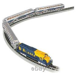 Ensemble de train électrique Achmann Trains N Scale Mckinley Explorer prêt à rouler