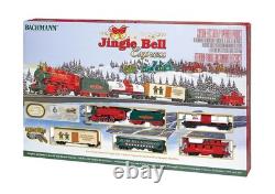 Ensemble de train électrique Bachmann Jingle Bell Express prêt à rouler échelle HO