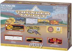 Ensemble de train électrique Bachmann Trains Thunder Valley prêt à rouler N Scale Multi