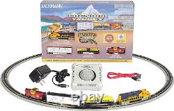 Ensemble de train électrique Bachmann Trains Thunder Valley prêt à rouler N Scale Multi