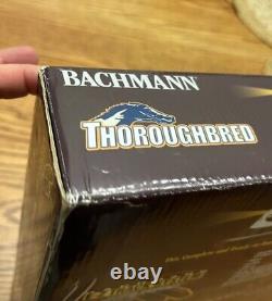 Ensemble de train électrique HO échelle Bachmann Thoroughbred prêt à courir neuf