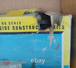 Ensemble de train électrique Tyco HO Scale prêt à rouler Diesel Freight Santa Fe Vintage