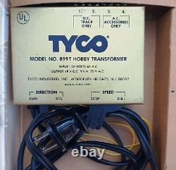 Ensemble de train électrique Tyco HO Scale prêt à rouler Diesel Freight Santa Fe Vintage
