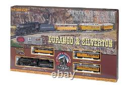 Ensemble de train électrique prêt à l'emploi Durango & Silverton de Bachmann Trains en échelle HO