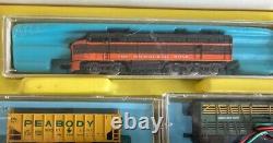 Ensemble de train prêt à l'emploi Vintage ATLAS N GAUGE #23-564 avec locomotive Milwaukee