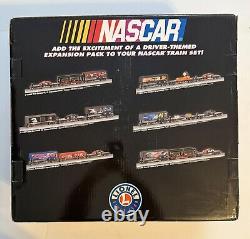 Ensemble de train prêt à rouler Lionel NASCAR O-Gauge 711004 tout neuf dans la boîteL@@K