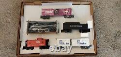 Ensemble de trains Lionel Kal Kan Pet Care de 1997 à l'échelle Big O/O-27, neuf dans sa boîte et jamais utilisé