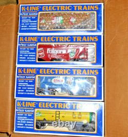 Ensemble de trains diesel K-LINE Proctor & Gamble avec 5 voitures prêt à fonctionner
