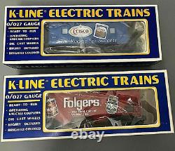 Ensemble de trains diesel K-LINE Proctor & Gamble avec 5 voitures prêt à fonctionner