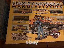 Ensemble de trains électriques Harley-Davidson Manufacturing 1994 édition collector Rtr Ho