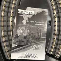 Ensemble prêt à rouler Rail King STEAM PASSENGER SE4-6-2 Steam Article #30-4068-0