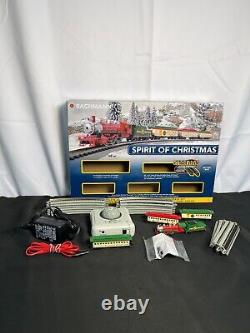 Esprit de Noël Bachmann E-Z Track System Ensemble de train électrique prêt à rouler
