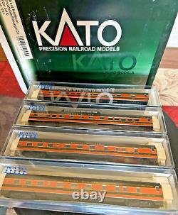 GRAND EMPIRE DU NORD Ensemble de 4 voitures supplémentaires - Échelle N - KATO NEUF RTR OOP RARE