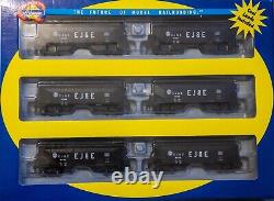 HO ATHEARN EJ&E 34' 2-bay offset hoppers ENSEMBLE de 6 NEUF EN BOÎTE