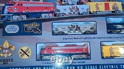 Ho Bachmann 00775 Ensemble de train complet prêt à l'emploi des Boy Scouts of America