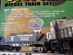 K Line Us Army Train Set Complet Ready To Run With Super Snap Track - Transformer