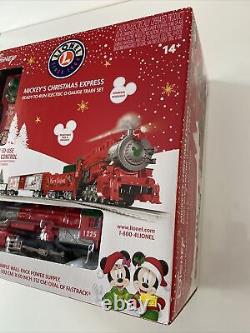 Kit De Train De Disney Mickey Pour L'express De Noël Prêt À Rouler O-gauge Lionel
