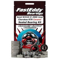 Kit de roulements étanches en céramique Axial SCX10 II 2000 Cherokee RTR