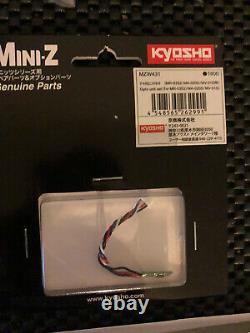 Kyosho 32324wr Mini-z Rwd Series Ready Set Rtr Mclaren Avec Gyro, Light Kit, Cônes