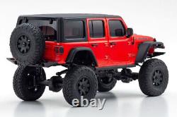 Kyosho RC 1/28 Mini Z JEEP WRANGLER Rubicon Ready Set RED -RTR
Traduisez ce titre en français : Kyosho RC 1/28 Mini Z JEEP WRANGLER Rubicon Prêt à l'emploi ROUGE - RTR