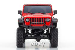 Kyosho RC 1/28 Mini Z JEEP WRANGLER Rubicon Ready Set ROUGE -RTR