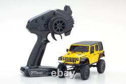 Kyosho RC 1/28 Mini Z JEEP WRANGLER Rubicon Ready Set ROUGE -RTR