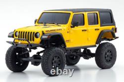 Kyosho RC 1/28 Mini Z JEEP WRANGLER Rubicon Ready Set ROUGE -RTR
