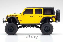 Kyosho RC 1/28 Mini Z JEEP WRANGLER Rubicon Ready Set ROUGE -RTR