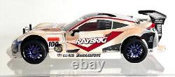 Kyosho V ONE R4 evo avec carrosserie NSX et kit d'éclairage PNP Presque prêt à rouler