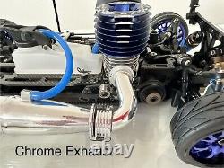 Kyosho V ONE R4 evo avec carrosserie NSX et kit d'éclairage PNP Presque prêt à rouler