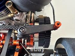 Kyosho V ONE R4 evo avec carrosserie NSX et kit d'éclairage PNP Presque prêt à rouler