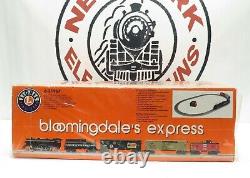 LIONEL 6-31967 Ensemble de train à vapeur Bloomingdale's Express prêt à rouler NEUF RARE sous emballage