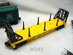 LIONEL Deluxe New York Central Freight Set VOIR VIDÉO Complet Prêt à Rouler