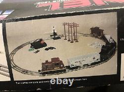 LIONEL O 027 6-11708 PENNSYLVANIA PRR MIDNIGHT SHIFT RTR TRAIN SET Boîte d'origine