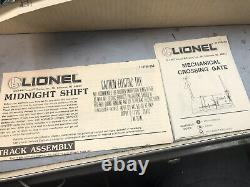 LIONEL O 027 6-11708 PENNSYLVANIA PRR MIDNIGHT SHIFT RTR TRAIN SET Boîte d'origine