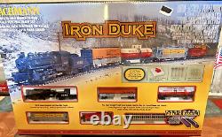 LOCOMOTIVE À VAPEUR IRON DUKE 0-6-0 et ensemble complet de train - Échelle N - BACHMANN NOUVEAU RTR