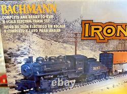 LOCOMOTIVE À VAPEUR IRON DUKE 0-6-0 et ensemble complet de train - Échelle N - BACHMANN NOUVEAU RTR