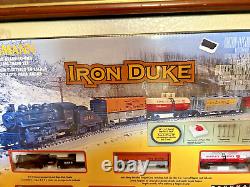 LOCOMOTIVE À VAPEUR IRON DUKE 0-6-0 et ensemble complet de train - Échelle N - BACHMANN NOUVEAU RTR