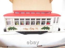 Lionel 11809 Village Trolley Company 027 Set Prêt À Courir Boxed- Ln- S35