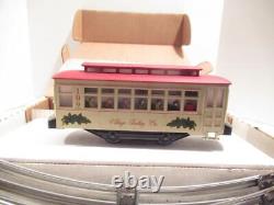 Lionel 11809 Village Trolley Company 027 Set Prêt À Courir Boxed- Ln- S35