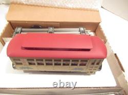 Lionel 11809 Village Trolley Company 027 Set Prêt À Courir Boxed- Ln- S35